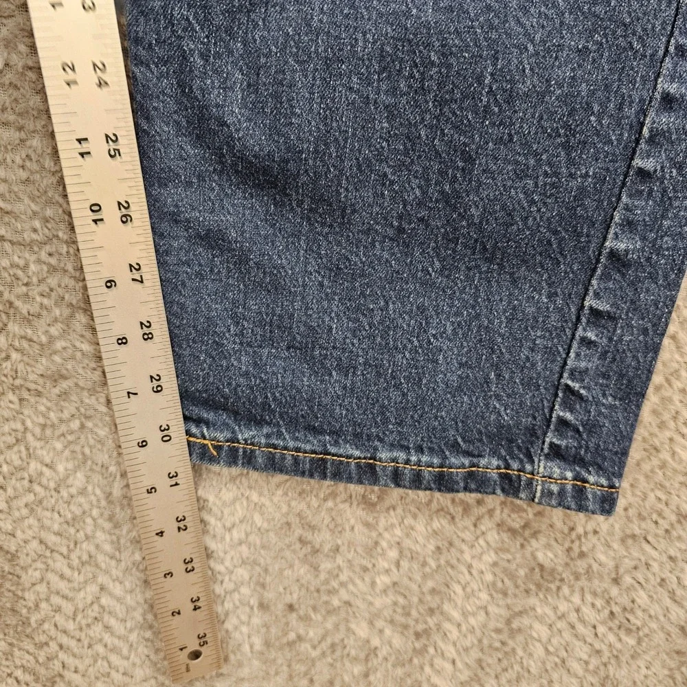 Levis 505 Regular Fit Straight Leg Mens‎ Jeans 40x32 Medium Wash Blue 00505-2668